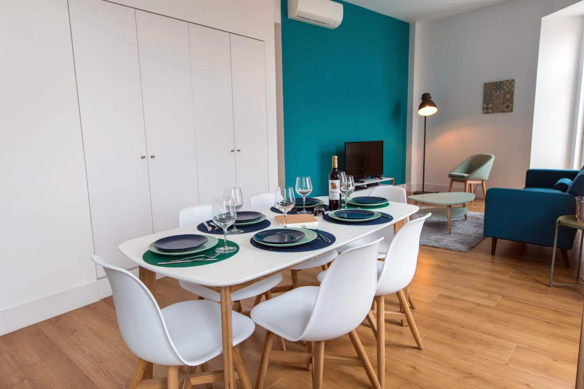 Sunny 3Bdr Apartment In Graca By Lovelystay Lisboa Exteriér fotografie